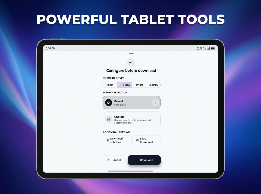 AURA Application Feature Graphic